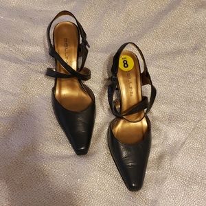 Strappy Navy Blue heels